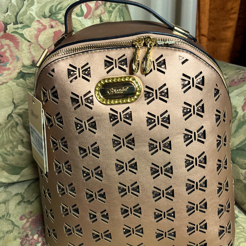 Rose Champagne Brangio Italy Bagpack